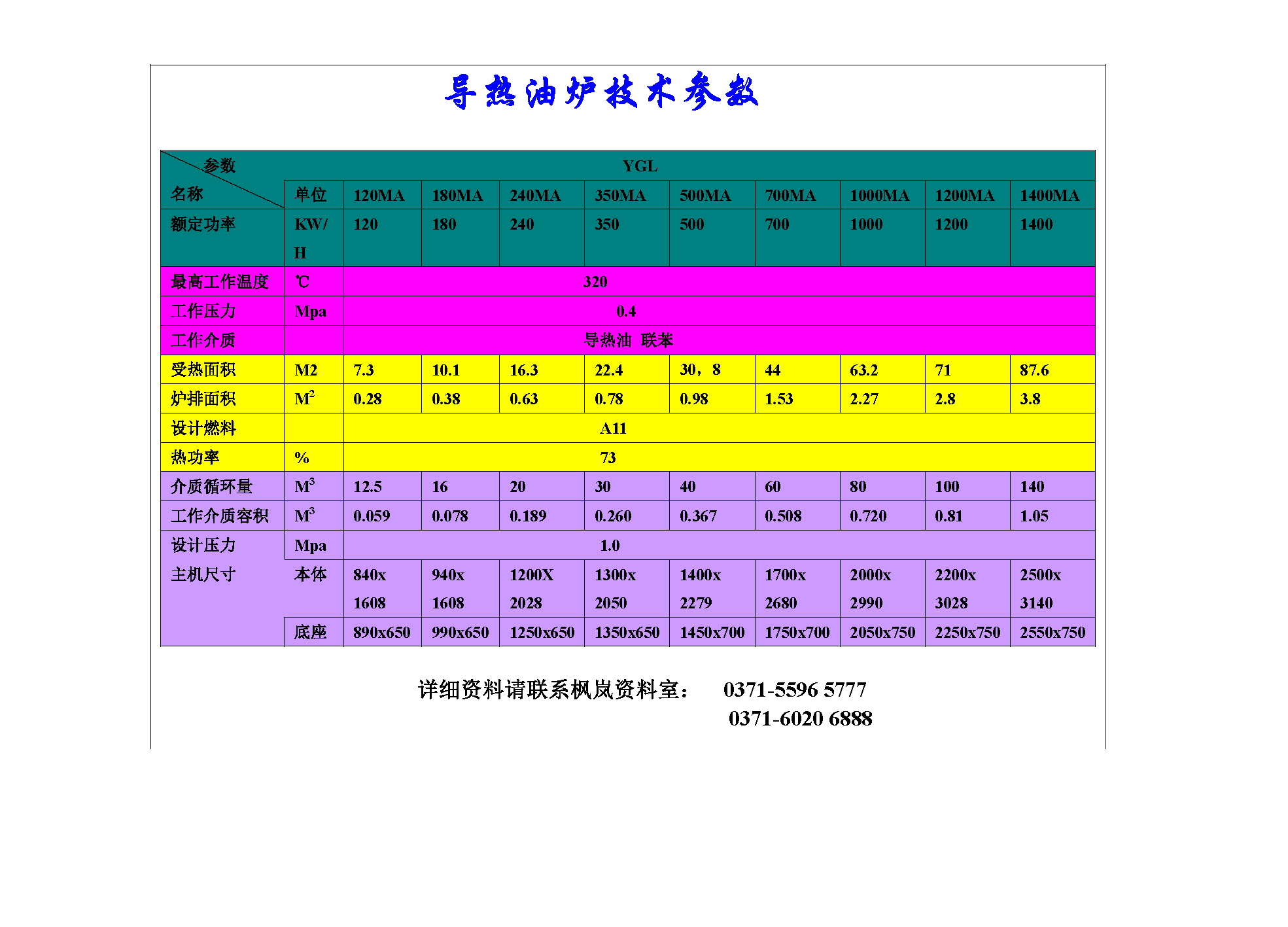 YLW燃煤链条卧式导热油炉