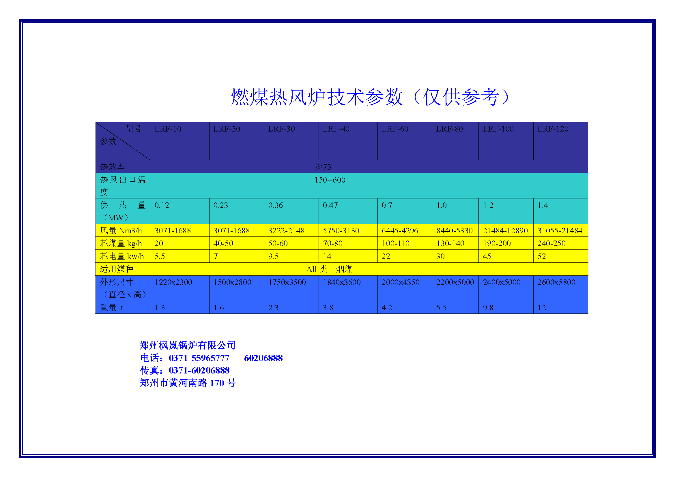 热风炉（燃煤）系列