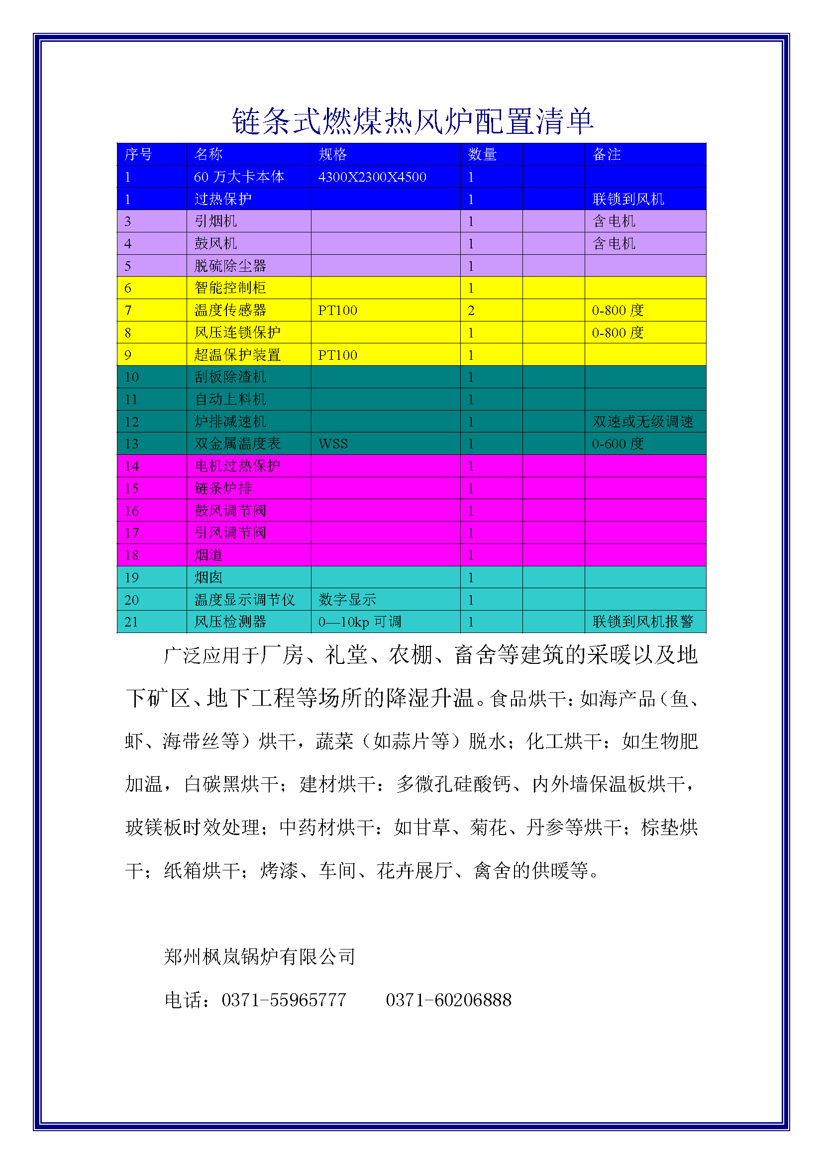 热风炉（燃煤）系列