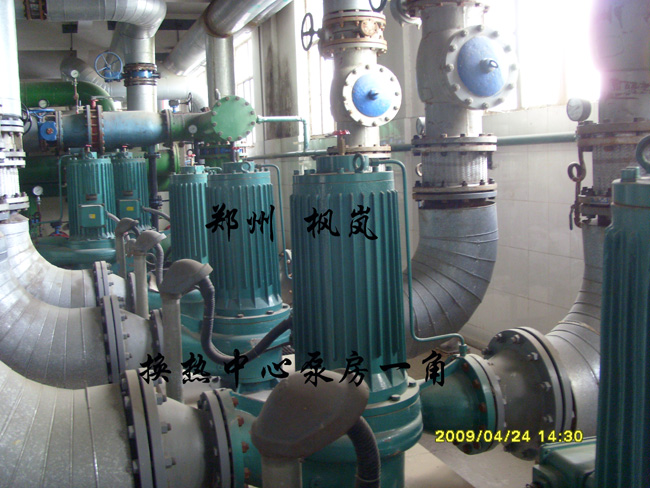 热水锅炉供暖系统泵房（屏蔽水泵）
